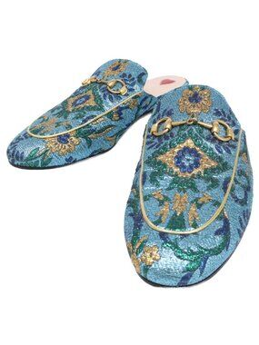 Gucci Princetown Horsebit Mules